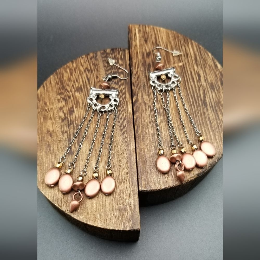 Gypsy chain tasselβdrop earrings E0336